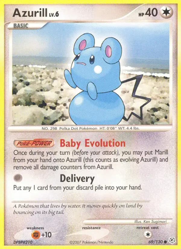 Azurill — Diamond & Pearl card #69