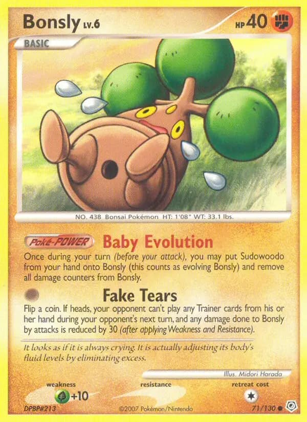 Bonsly — Diamond & Pearl card #71