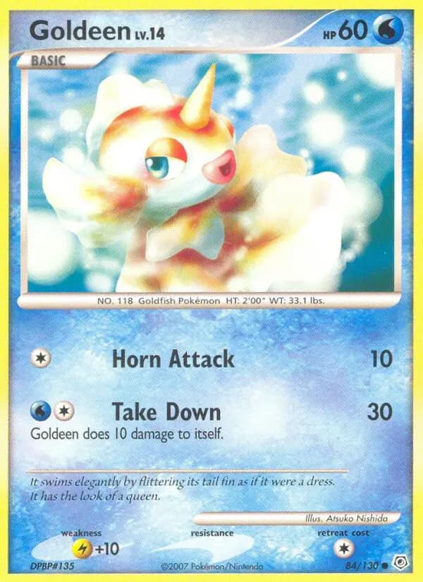 Goldeen — Diamond & Pearl card #84