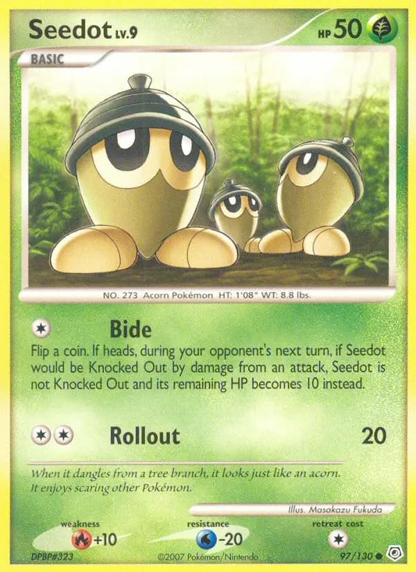 Seedot — Diamond & Pearl card #97