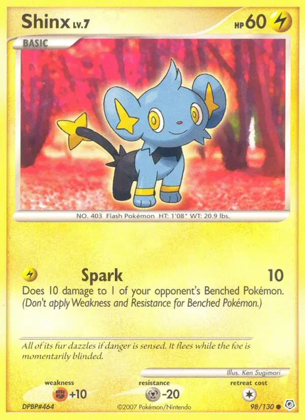 Shinx — Diamond & Pearl card #98