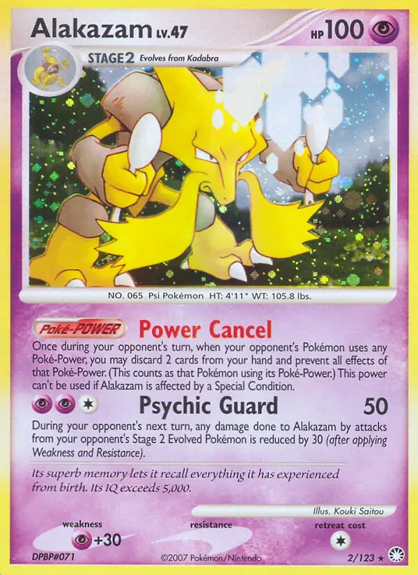 Alakazam — Mysterious Treasures card #2