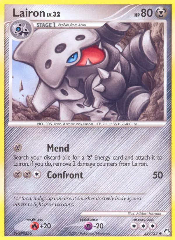 Lairon — Mysterious Treasures card #53