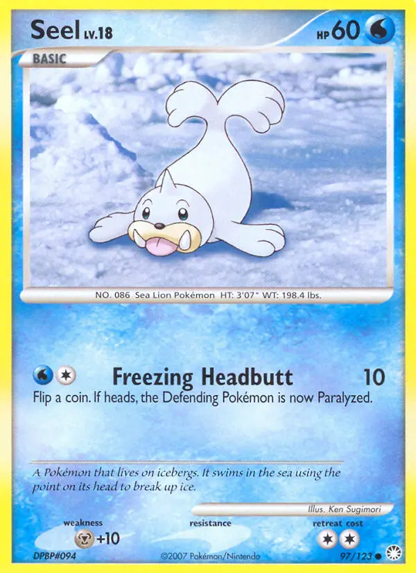 Seel — Mysterious Treasures card #97