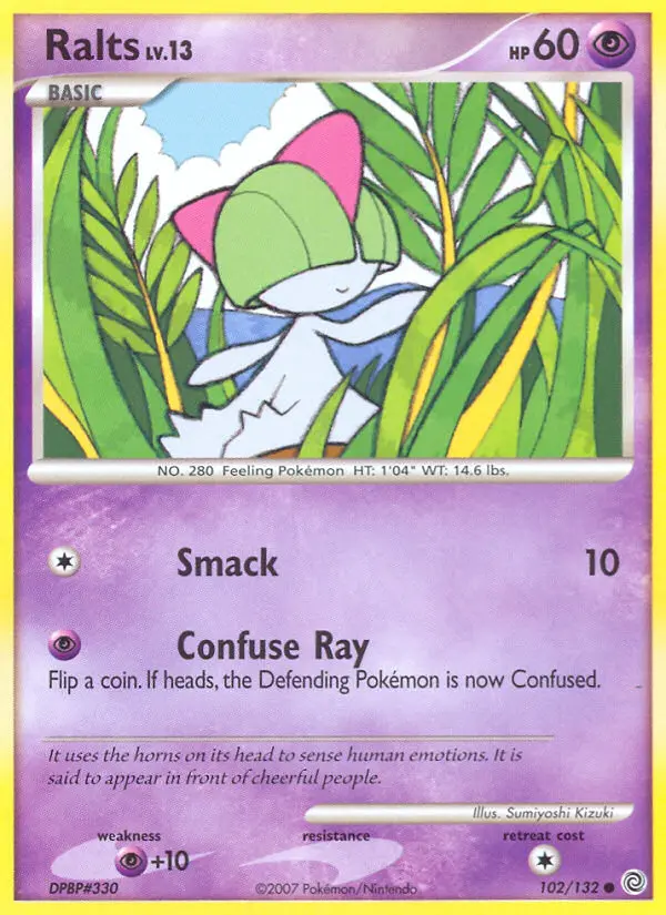 Ralts — Secret Wonders card #102