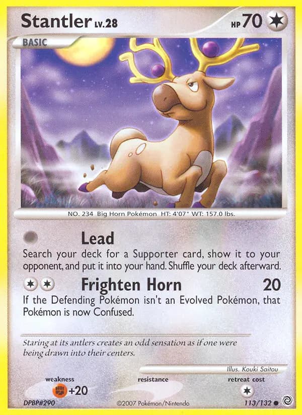 Stantler — Secret Wonders card #113