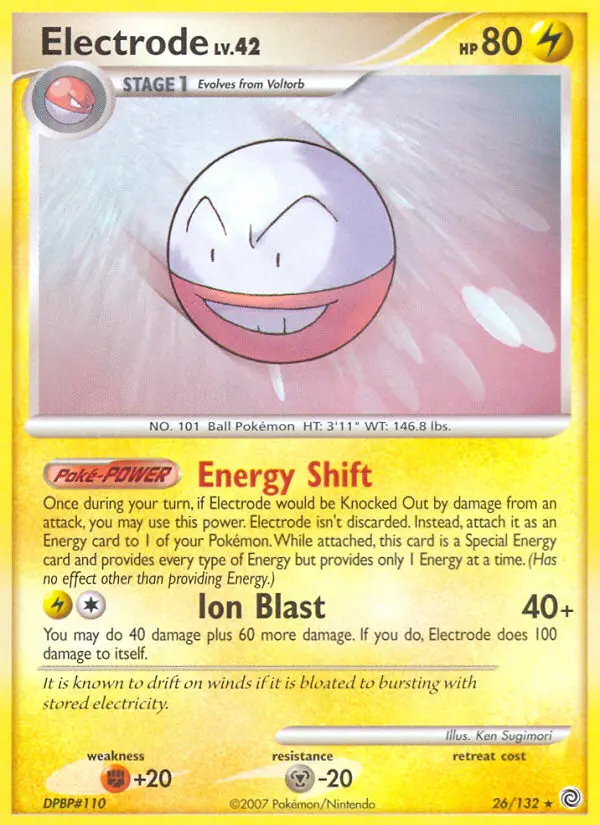 Electrode — Secret Wonders card #26