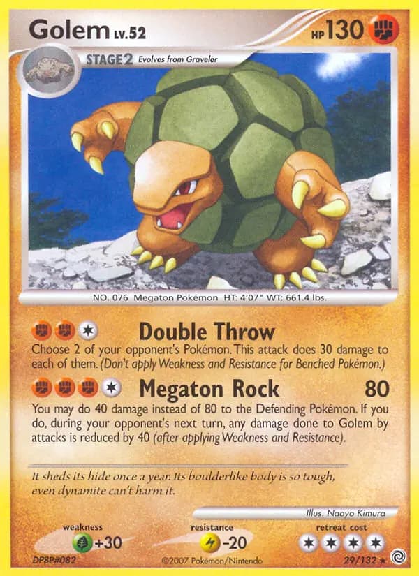 Golem — Secret Wonders card #29