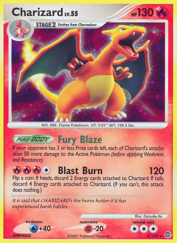 Charizard — Secret Wonders card #3