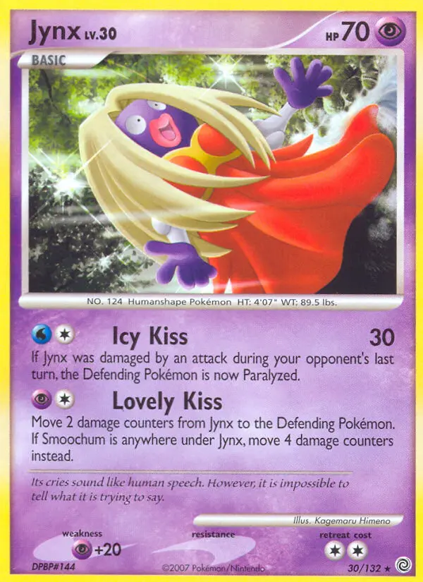 Jynx — Secret Wonders card #30