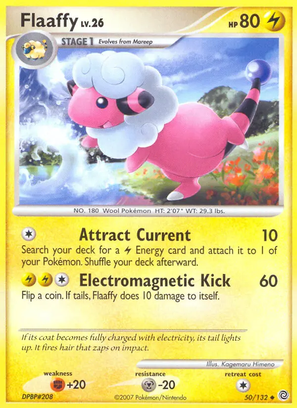 Flaaffy — Secret Wonders card #50