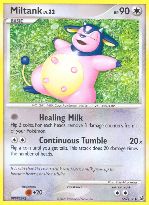 Miltank — Secret Wonders card #55
