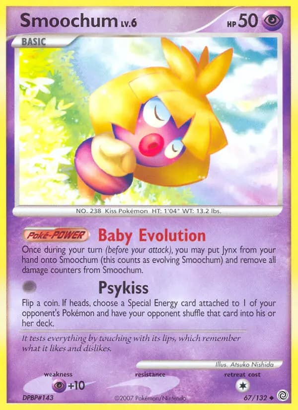 Smoochum — Secret Wonders card #67