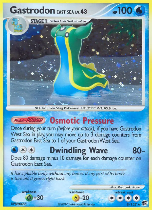 Gastrodon East Sea — Secret Wonders card #8