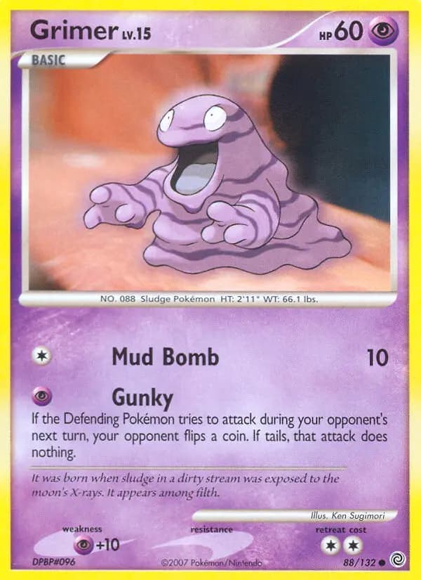 Grimer — Secret Wonders card #88
