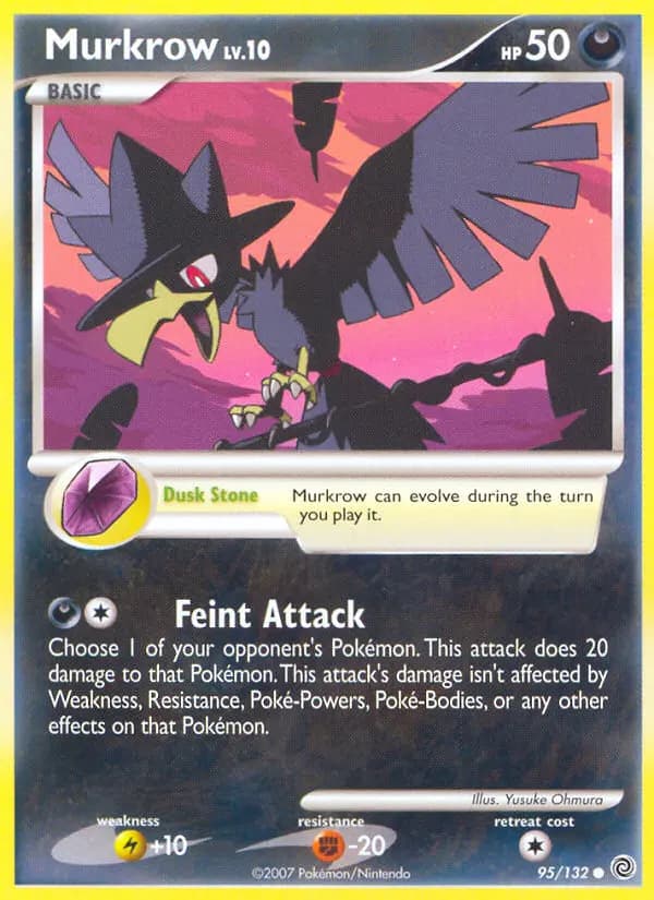 Murkrow — Secret Wonders card #95