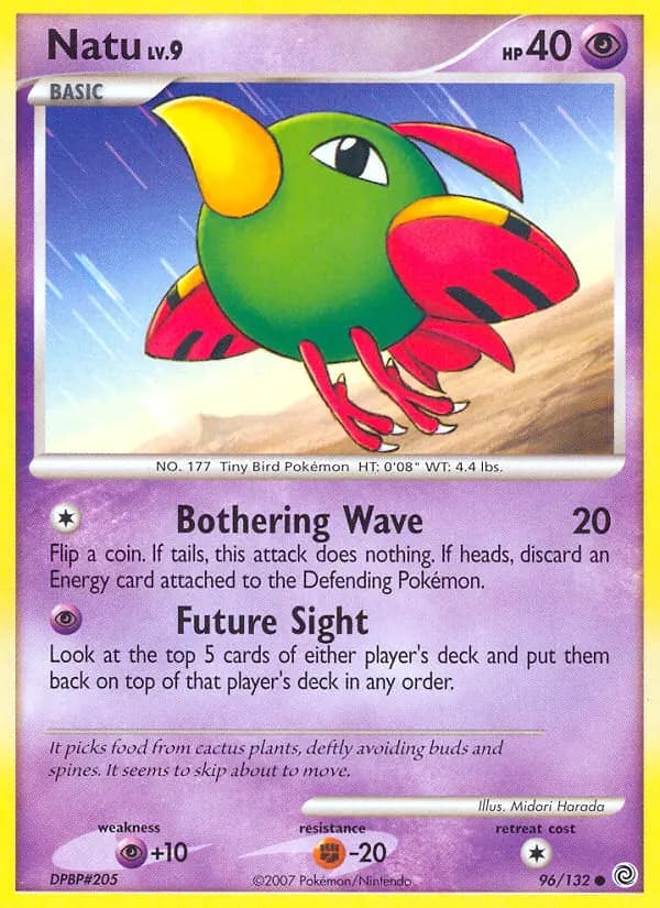 Natu — Secret Wonders card #96