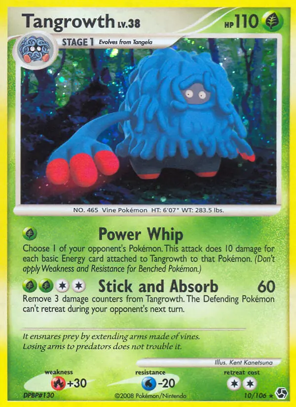 Tangrowth — Great Encounters card #10