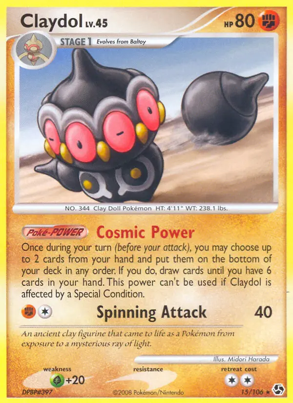 Claydol — Great Encounters card #15