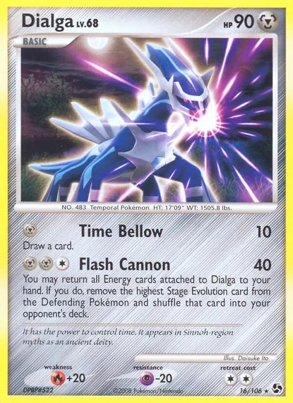 Dialga — Great Encounters card #16