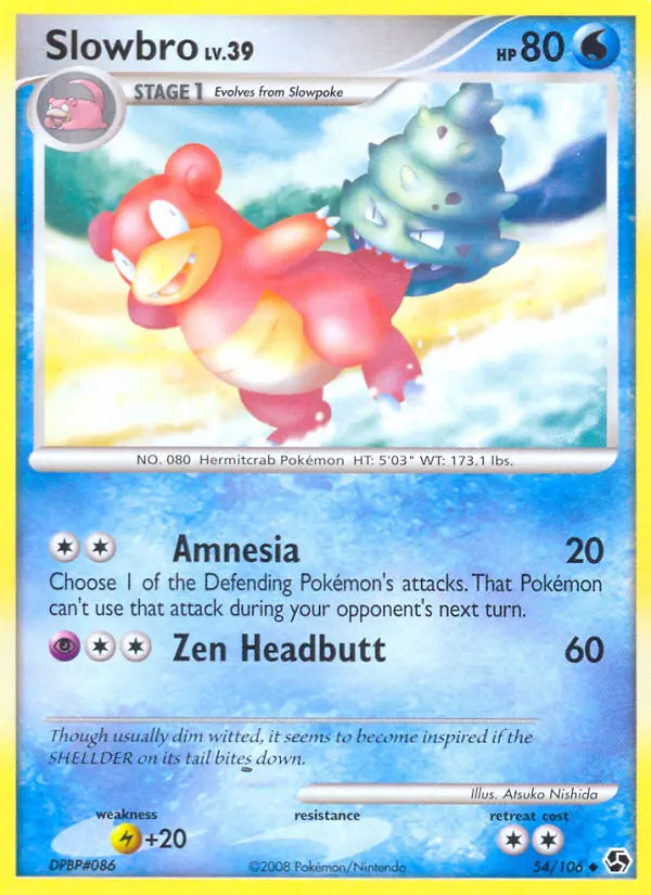 Slowbro — Great Encounters card #54