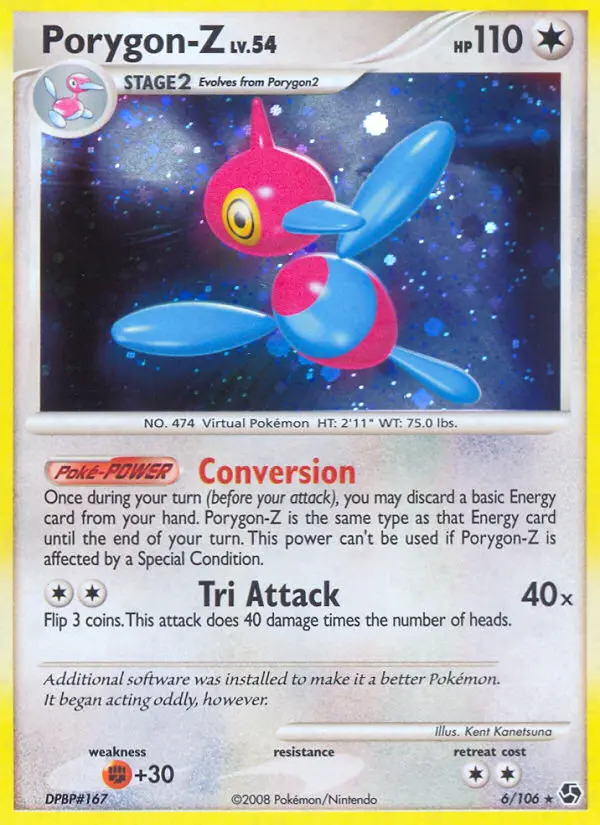 Porygon-Z — Great Encounters card #6