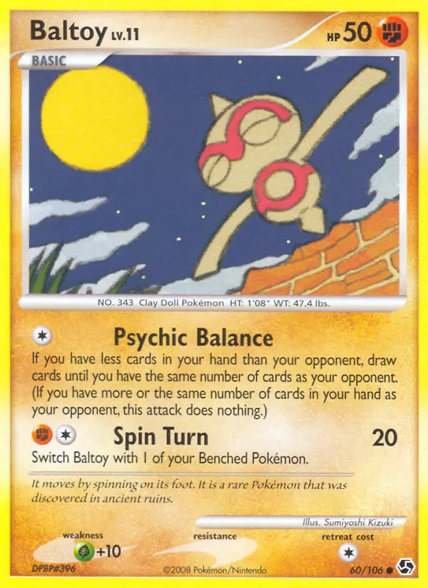 Baltoy — Great Encounters card #60