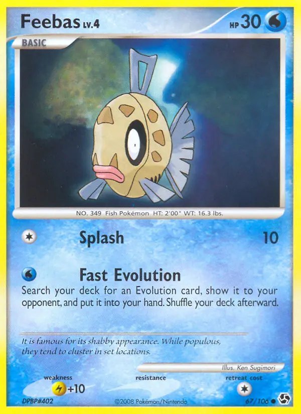 Feebas — Great Encounters card #67