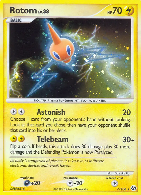 Rotom — Great Encounters card #7