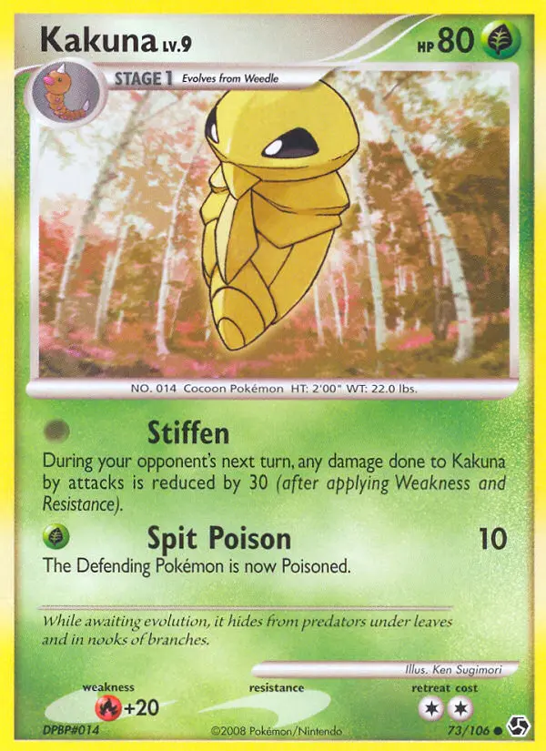Kakuna — Great Encounters card #73
