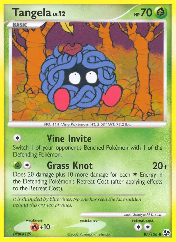 Tangela — Great Encounters card #87