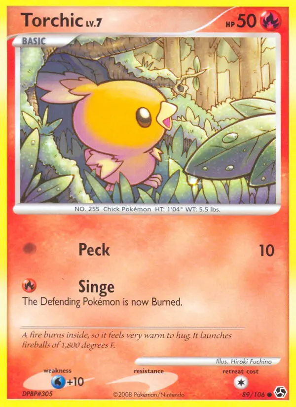 Torchic — Great Encounters card #89