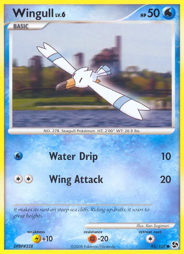 Wingull — Great Encounters card #95