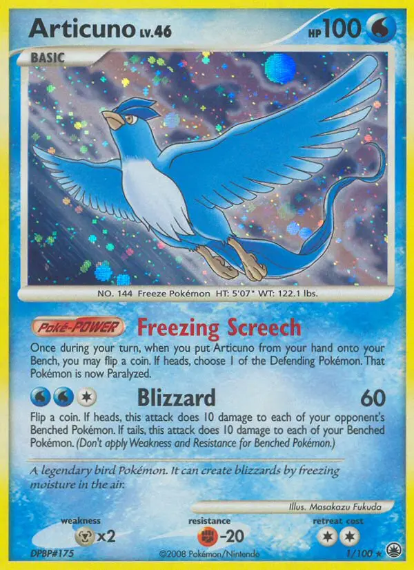 Articuno — Majestic Dawn card #1