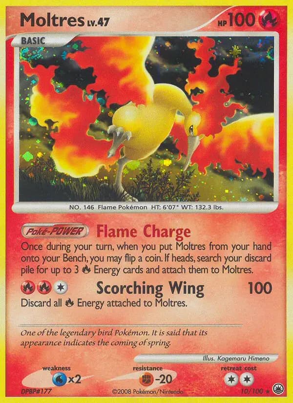 Moltres — Majestic Dawn card #10