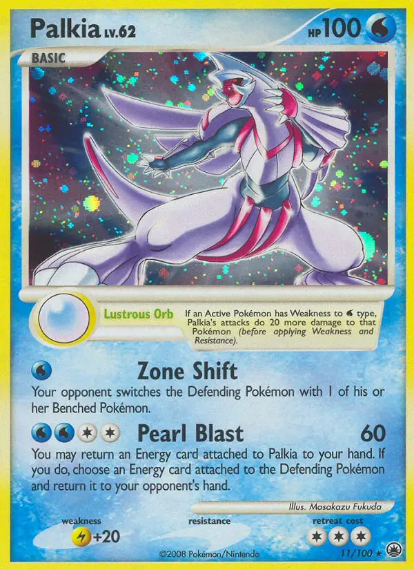 Palkia — Majestic Dawn card #11
