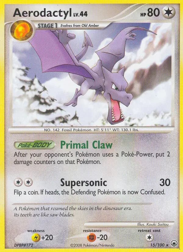 Aerodactyl — Majestic Dawn card #15