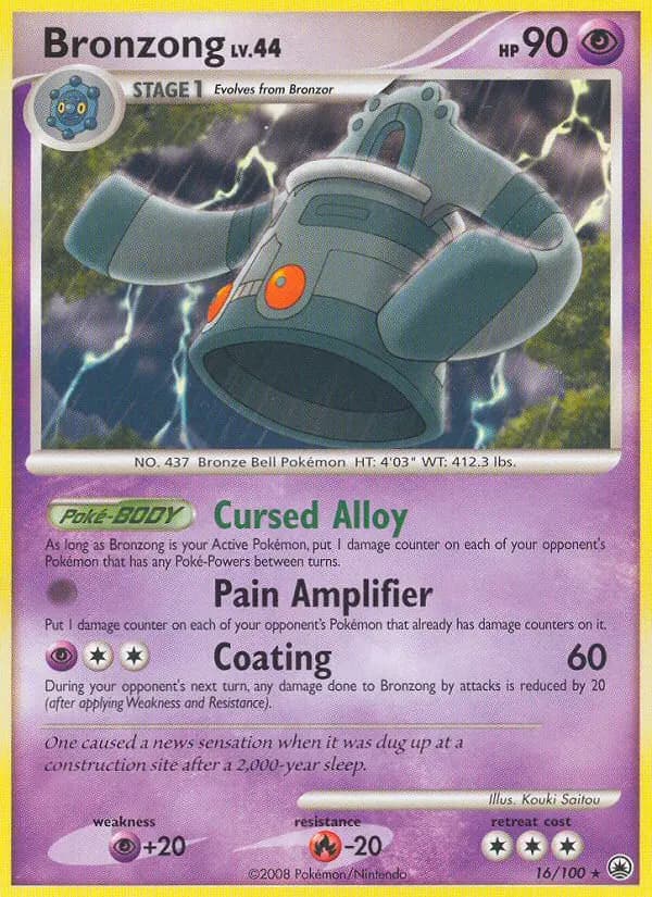 Bronzong — Majestic Dawn card #16
