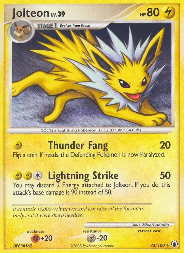 Jolteon — Majestic Dawn card #23
