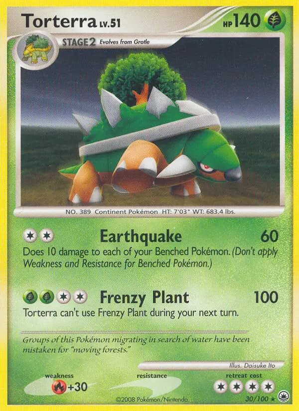 Torterra — Majestic Dawn card #30