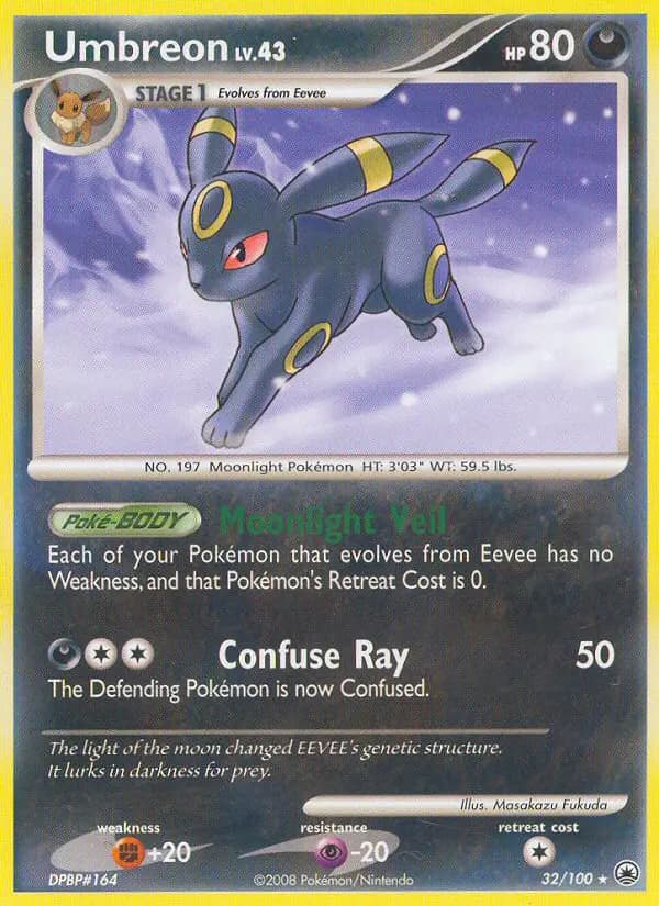 Umbreon — Majestic Dawn card #32