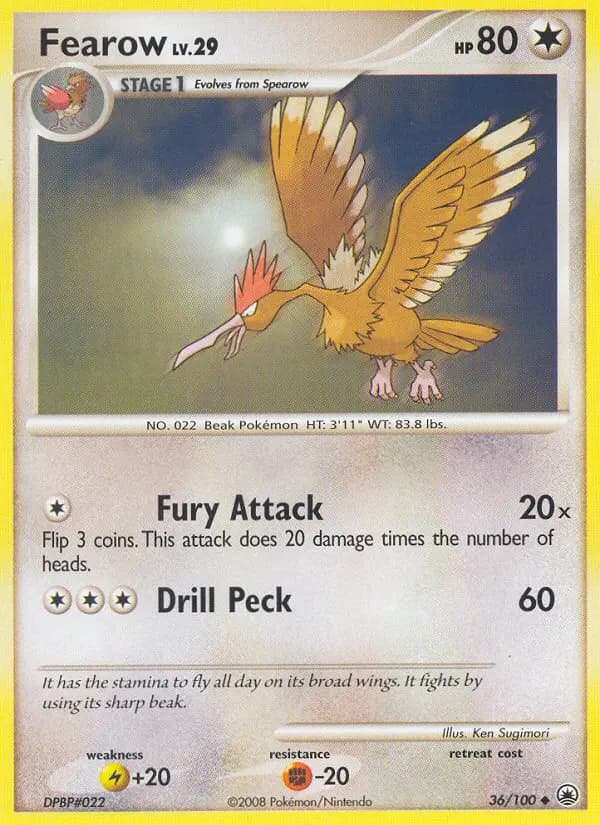 Fearow — Majestic Dawn card #36