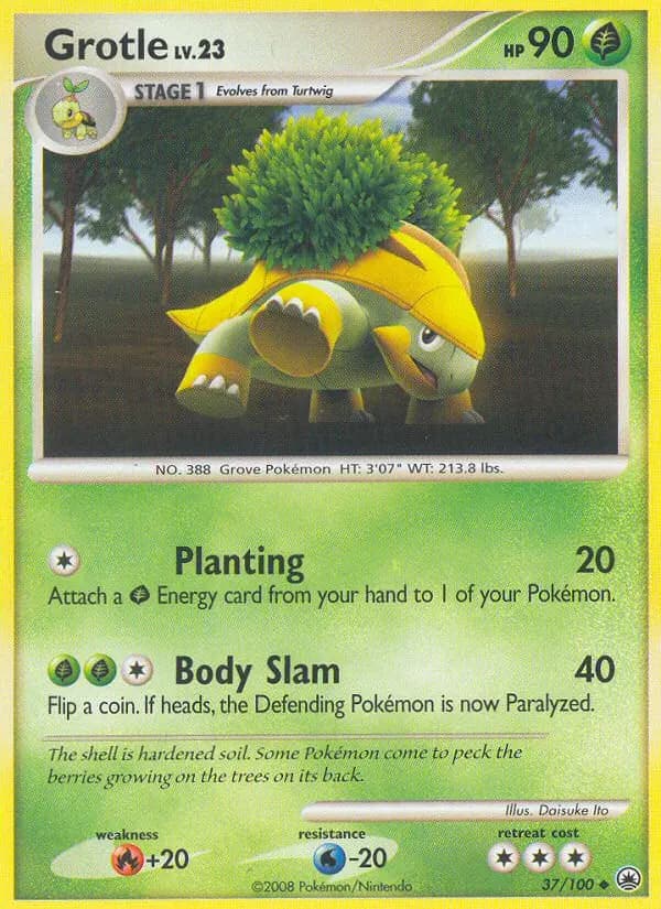 Grotle — Majestic Dawn card #37