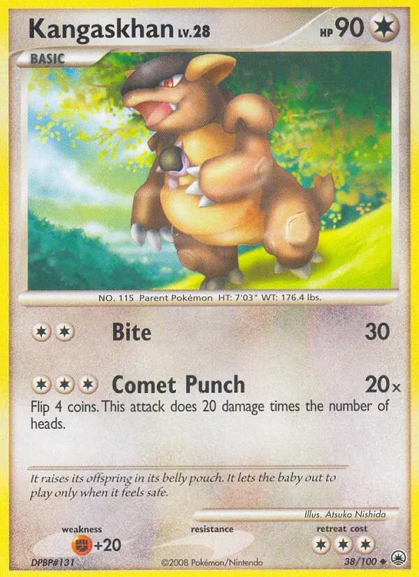 Kangaskhan — Majestic Dawn card #38