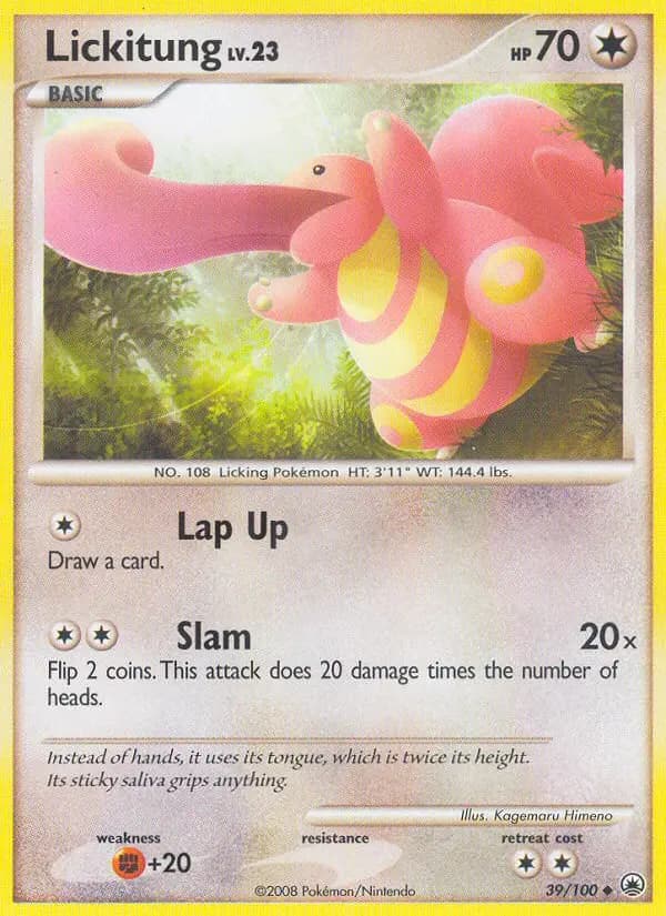 Lickitung — Majestic Dawn card #39