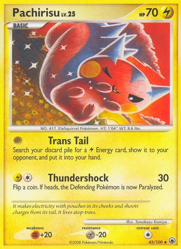 Pachirisu — Majestic Dawn card #43