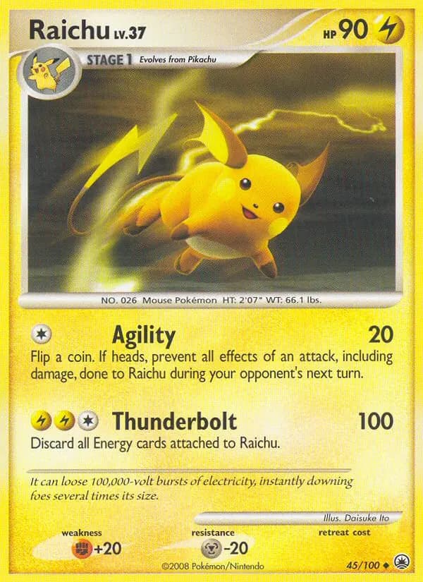 Raichu — Majestic Dawn card #45