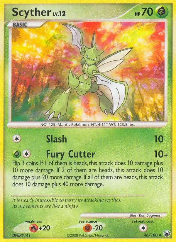 Scyther — Majestic Dawn card #46