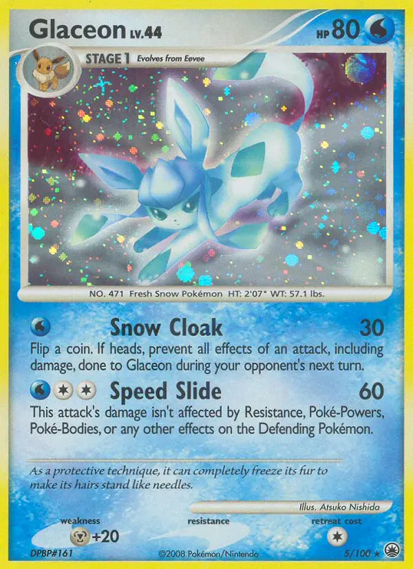 Glaceon — Majestic Dawn card #5