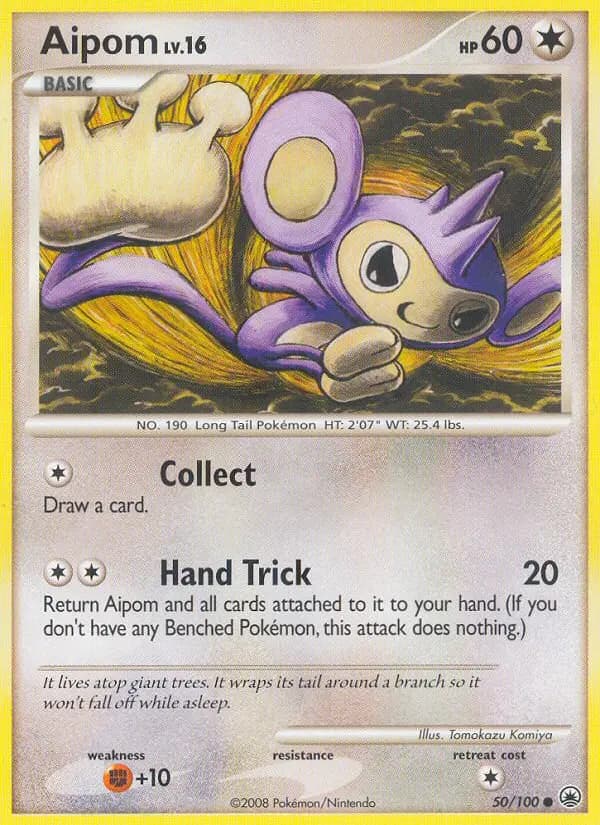 Aipom — Majestic Dawn card #50